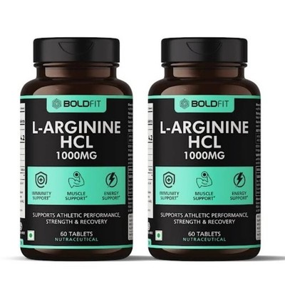 Boldfit L-Arginin Supplement 1000mg - je 60 Tabletten