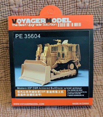 Voyager 1/35 PE35604 IDF D9R Armored BullDozer w/slat armour Detailing Set