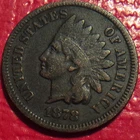 1878 INDIAN HEAD CENT  H-43  YOU GRADE  CORROSION DECENT DETAILS FREE SHIPPING