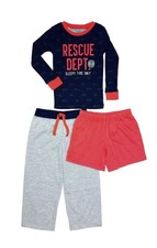 Carter's Toddler Boy's Rescue Dept. Fireman 3-Piece Pajama Set, Size 3T