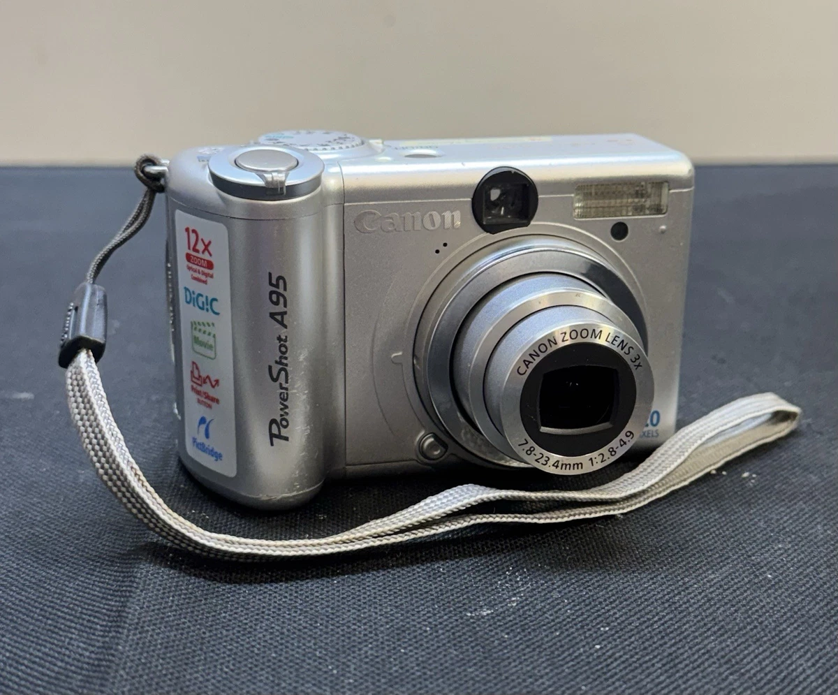 Canon PowerShot A95 1-4.9x Digital Zoom Digital Cameras for sale