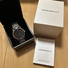 Emporio Armani Men's Quartz Watch 40mm Stainless Steel Includes Box
