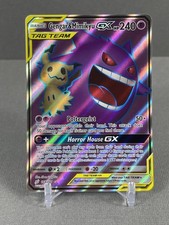 Pokémon 2019 Team Up Gengar Mimikyu GX Full Art Tag Team Card 164/181 NM