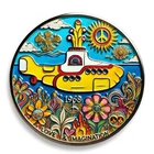 Yellow Submarine Psychedelic Commemorative Coin Love & Imagination 1968