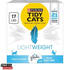 Purina LightWeight With Glade Clear Springs Multi-Cat, Clumping, Low Dust, Sc...