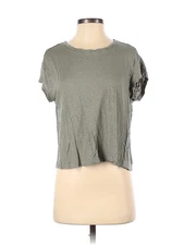 Monoprix femme Women Gray Short Sleeve T-Shirt 3