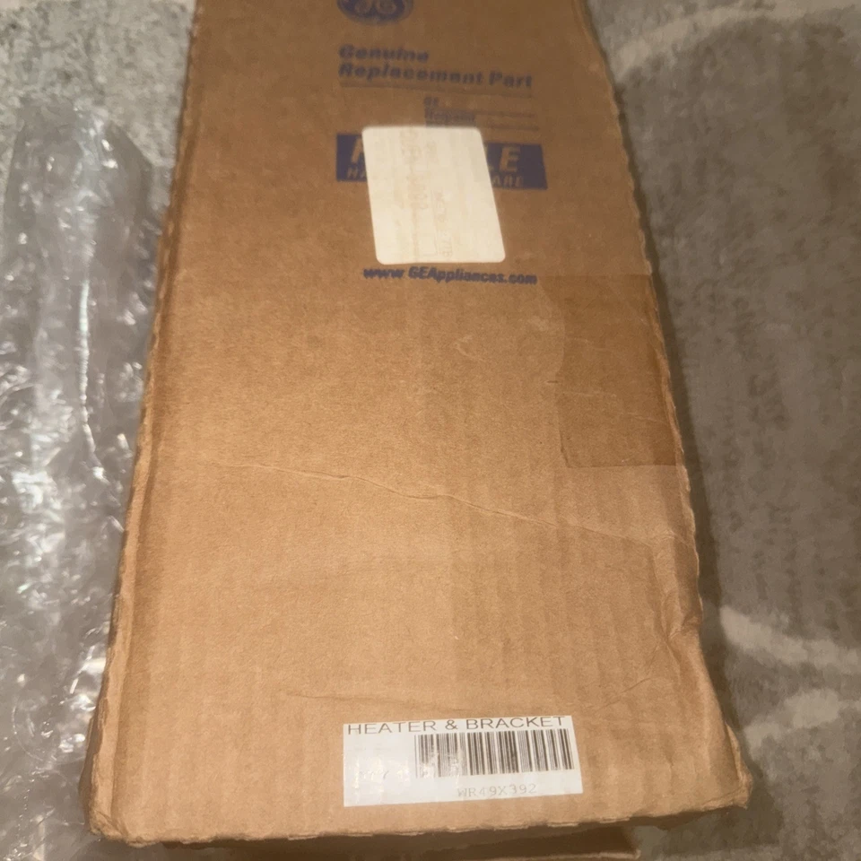 Genuino OEM General Electric WR49X392 Refrigerador Descongelación Calentador y Soporte Kit Foto 2 de 3