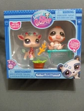 Littlest Pet Shop Zoo Pals Series 2 G7 #92 #93 Pet Pairs 2-Pack Giraffe & Sloth