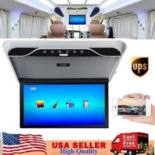 19.5" Screen Car Overhead Ceiling Roof Mount Monitor FHD 1080P Video Player HDMI