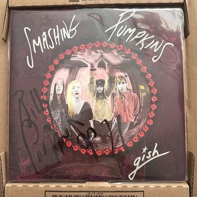 THE SMASHING PUMPKINS Gish 35th 180G Billy Corgan SIGNED  Vinyl New IN HAND
