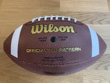 Wilson NCAA Reaction Composite Football, Junior Size, WTF1663