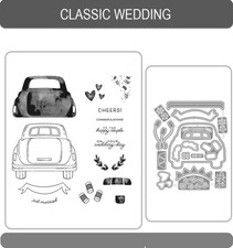CLASSIC WEDDING  Stamp and Metal Cutting Dies...
