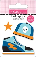Teen Vibe Carson Bella-Pops 3D Stickers-Guy Style