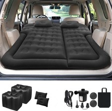   SUV Air Mattress Car Camping Travel Bed, Car Air Mattress Back Seat Bed,Thi...