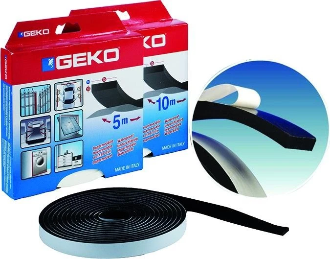 Parafreddo Paraspifferi Adesivo Per Porte Finestre Gomma Epdm 6mt Zigri 1915 - Foto 6