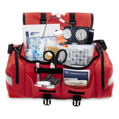 Complete Emergency Response First Aid Kit Trauma Bag - 415 Piece Fully Stocke...