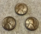 1930 P D S Lincoln Wheat Penny 3 coin Set FREE SHIPPING.