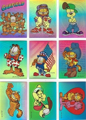 KROME GARFIELD  CARDS    l A 90 CARD BASE / BASIC SET    1995 BY KROME  READ