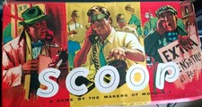 Vintage 1950s Waddington's Scoop Board Game - Checked & Likely Complete