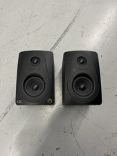 Sterling Audio MX3 3" Powered Active Studio Monitor Pair Tested Working Black