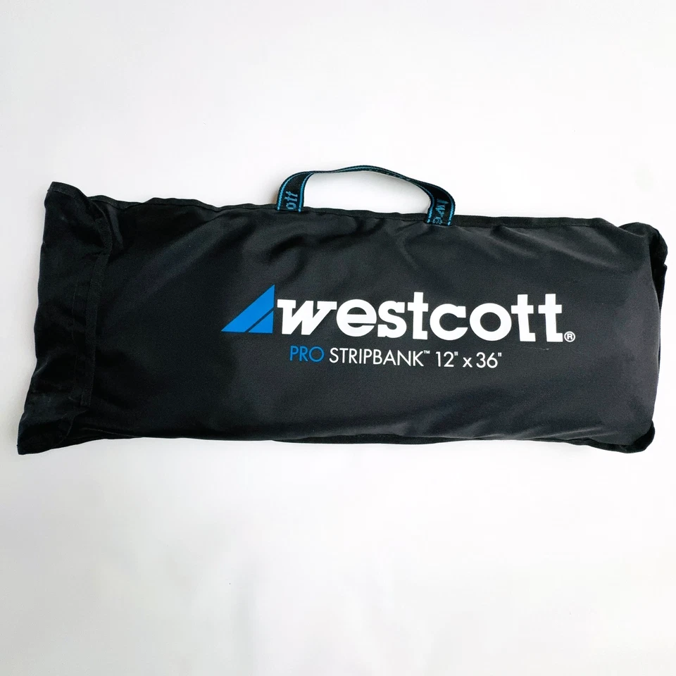 Westcott 12"x36" (3'X4') Pro Stripbank Soft Box with Case - No Speedring - Image 2 of 2