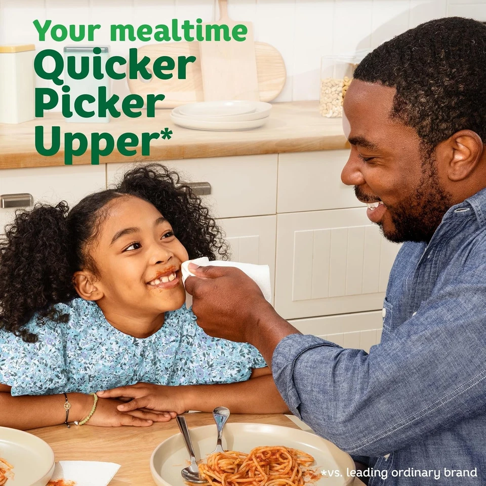 Servilletas de papel Bounty, blancas, 400 unidades Foto 3 de 4