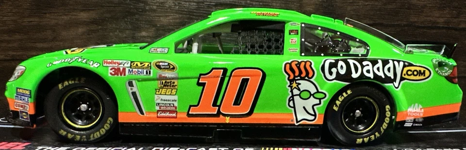 2013 Danica Patrick #10 GoDaddy.com Chevrolet Impala 1/24 Lionel Nascar Diecast - Image 2 of 4