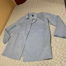 Theory light blue blazer light blue women Large. 90 wool open front SKU- 139