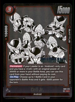 Cell Jr. SB01-013 UC Manga Booster 01 Dragon Ball Super Near Mint