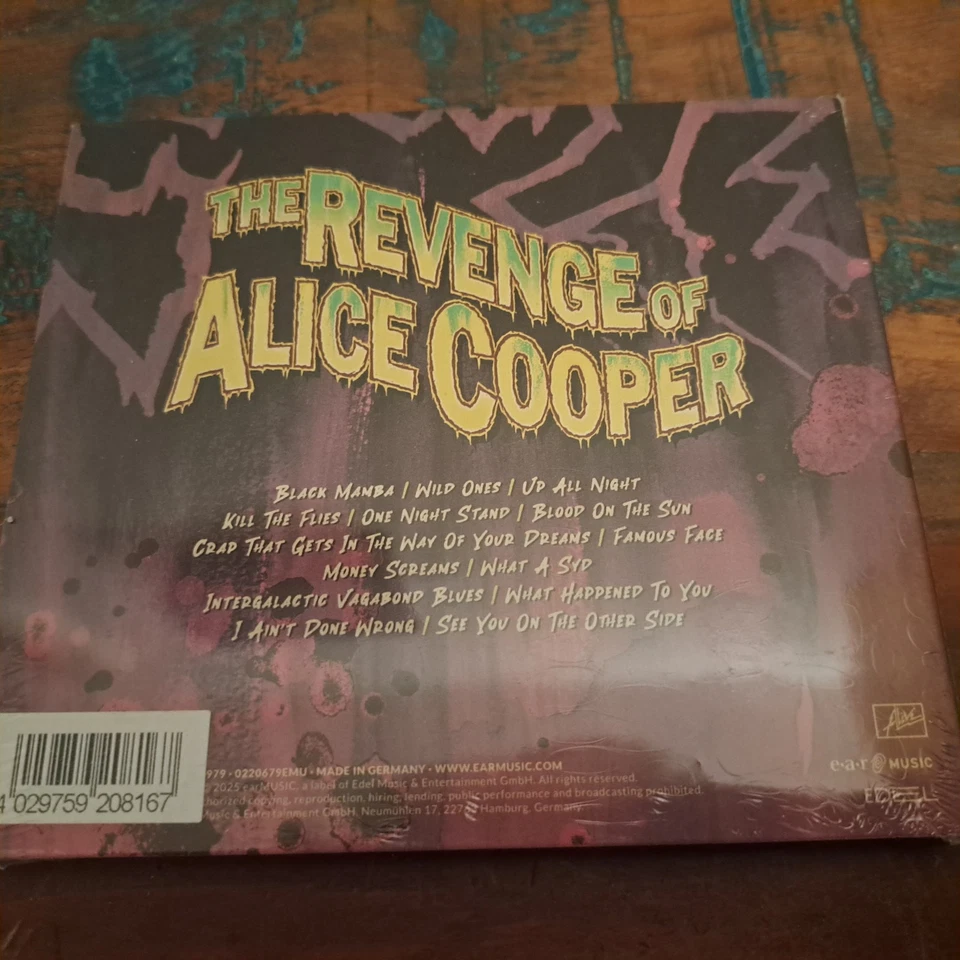 Alice Cooper-The Revenge Of Alice Cooper , CD + handsigniertes Insert - Bild 2 von 2