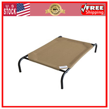 Original Coolaroo Cooling Elevated Dog Bed for Indoor and Outdoor Use, Large