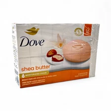 Dove Beauty Bar Shea Butter + Vanilla Soap - 3.75 oz/ 16 Count