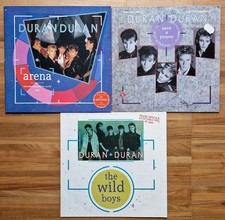 DURAN DURAN | ARENA LP + The WILD BOYS 12" + Save A PRAYER 12" Originals 1984