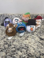Silly Slammers Plush Beanbag Lot Of 6 - Vintage 1998