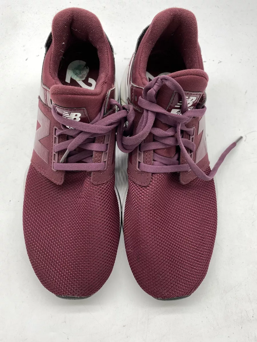 New Balance 247 Womens Burgundy Classic Lace Up Running WS247UA