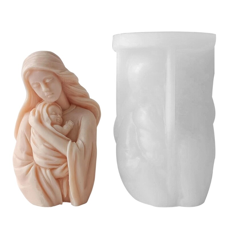 Baby Animal Silicone Mold for Epoxy Resin Sculptures