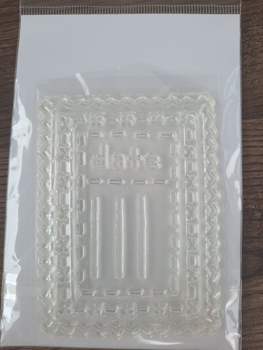 New Small A Muse Stamp "STITCHED FRAMES SET" #2-STFM - Picture 2 of 2