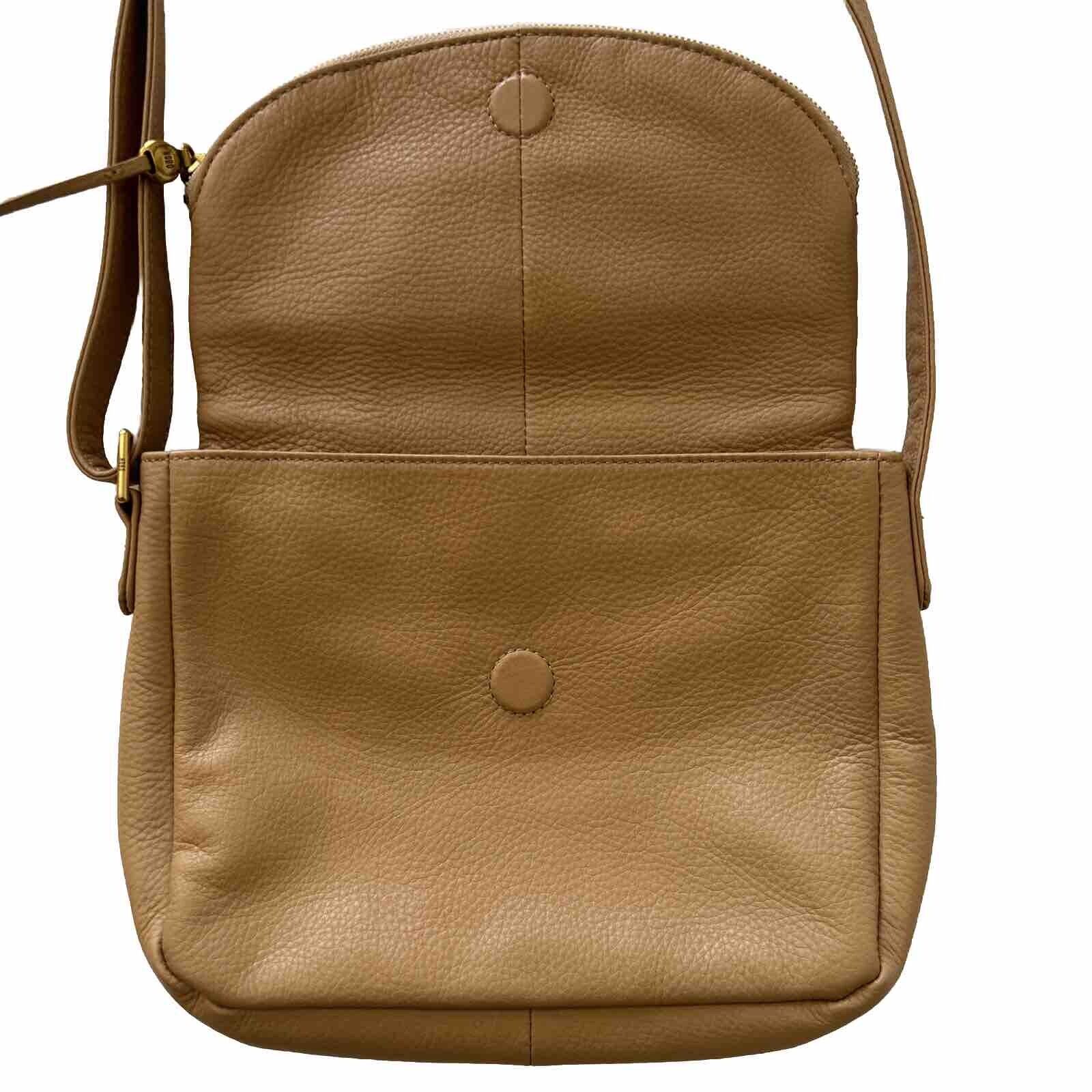HOBO Fern Pebble Leather Messenger Crossbody Bag … - image 8