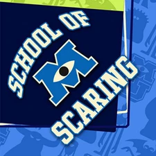 MONSTERS UNIVERSITY INC PAPER beverage NAPKINS birthday party supplies 16pc 2ply