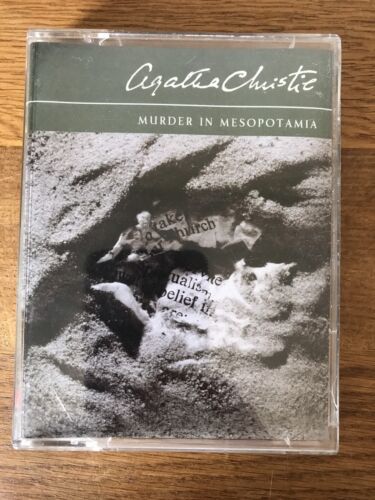 Agatha Christie AUDIOBOOK 2 Cassette Murder In Mesopotamia Read by Carole Boyd - Afbeelding 1 van 6