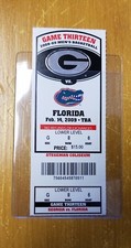 Florida Gators vs Georgia Bulldogs (2-14-2009) Basketball Ticket Stub 