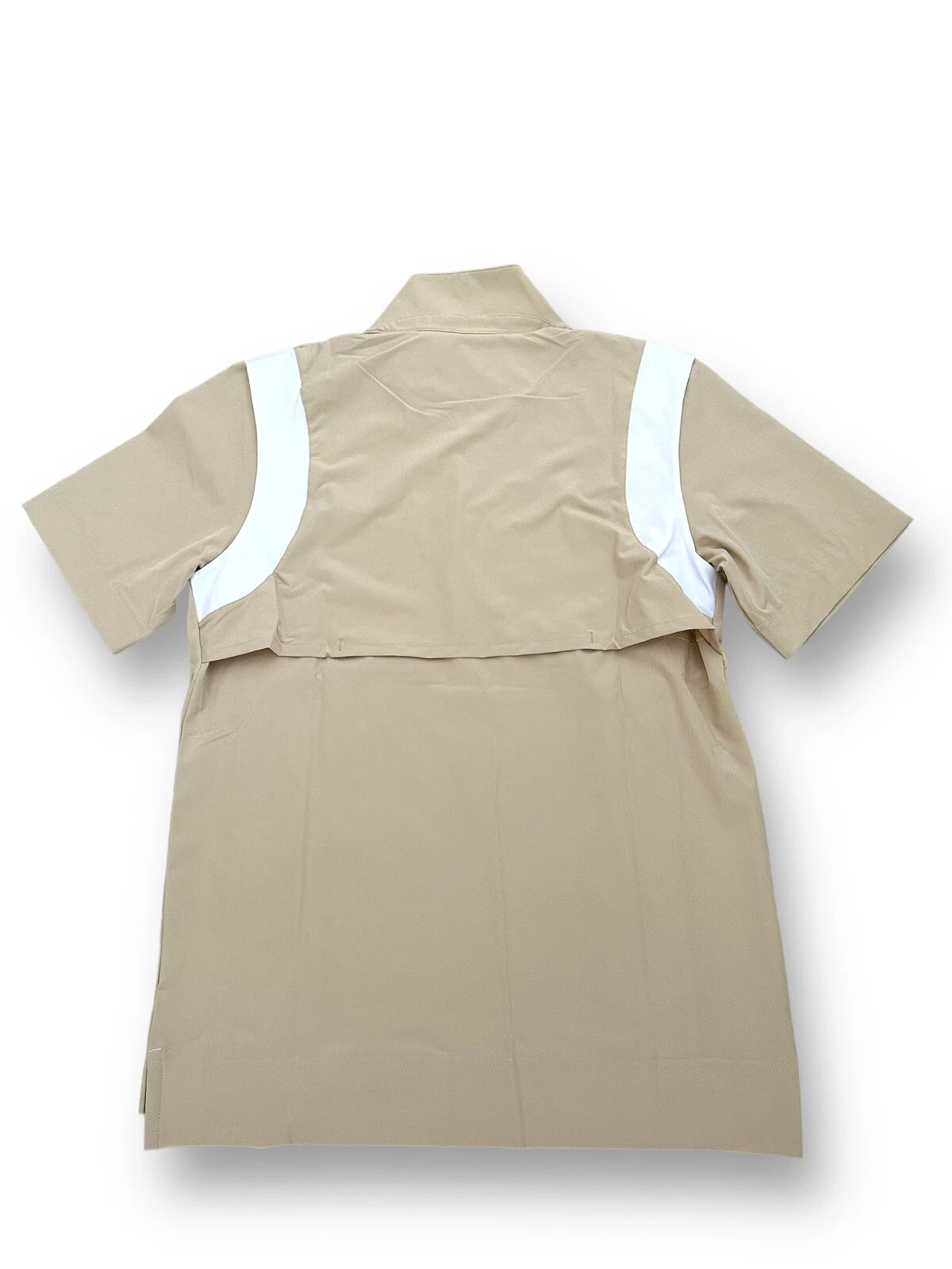 Nike Coach Maglione 1 4 Zip Manica Corta Beige DJ5113 783 Taglia S