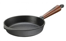 Skeppshult Schmorpfanne Bratpfanne Induktion Gusseisen Pfanne 20cm + Steakmesser
