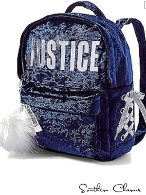 mini backpack at justice
