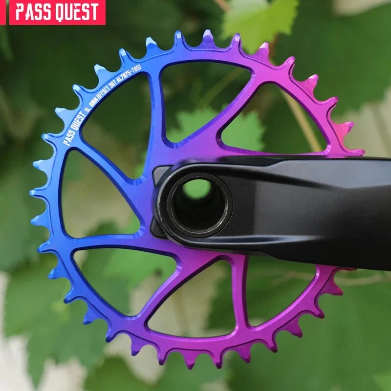 0mm Offset Bicycle Chainring Direct Mount 3 Bolt for  NX XX X0 X09 GX Sprocket - Image 4 of 4