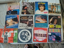 LOTTO 13 DISCHI VINILE 45 GIRI vintage anni '60/'70 con copertina originale
