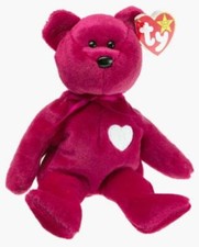 TY Beanie Baby - Valentina The Bear 1998 Tags Attached Excellent  4233
