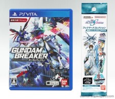 Gundam Breaker PS VITA (avec signet Seed Freedom) [Japan Import] PlayStation