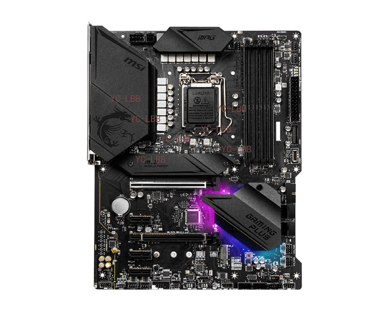 MPG Z490 GAMING PLUS MSI Motherboard ATX LGA1200 Supports 10th 11th CPU M.2 HDMI