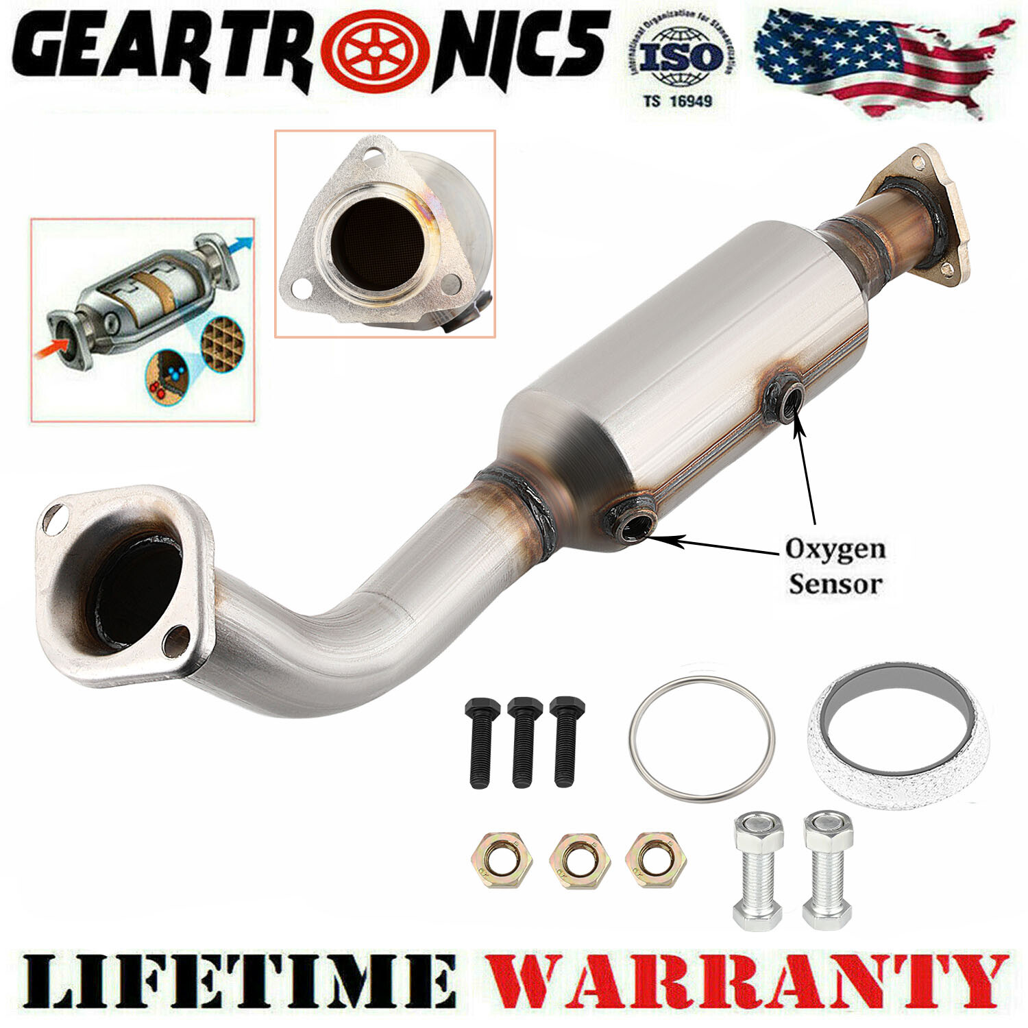 Catalytic Converter For Honda CRV CRV 2.4L 2002 2003 2004 2005 2006